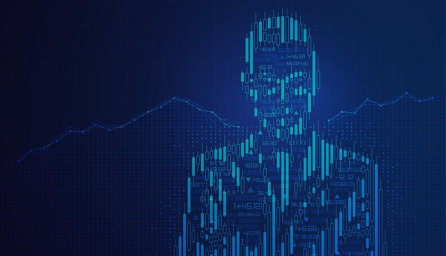 Grafica di sfondo di Finxor GPT